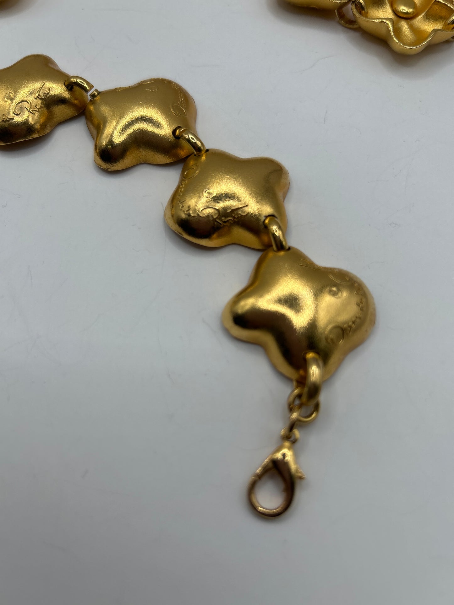 Oscar De La Renta Necklace & Bracelet set