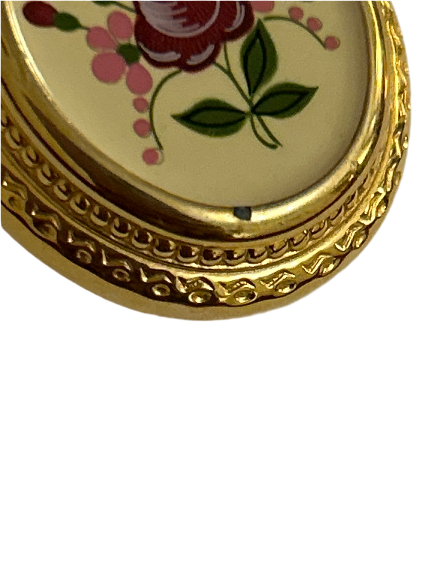 Exceptional Hermes Vintage Pendant Watch Manual Winding Swiss Enamel RARE