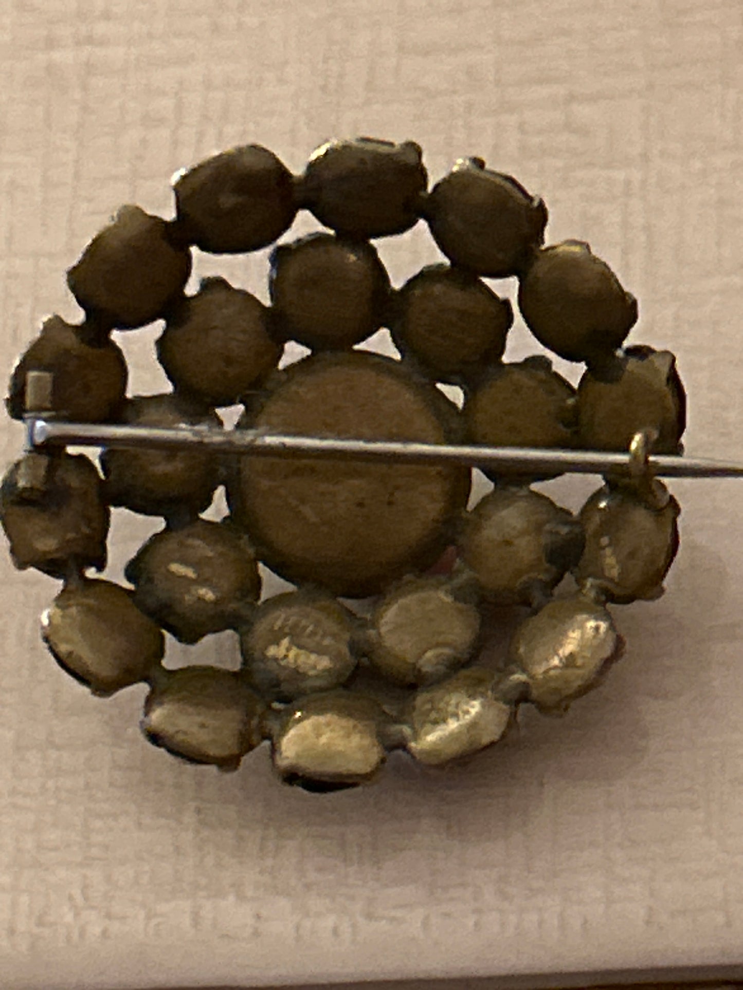 Antique Bohemian Garnet brooch.