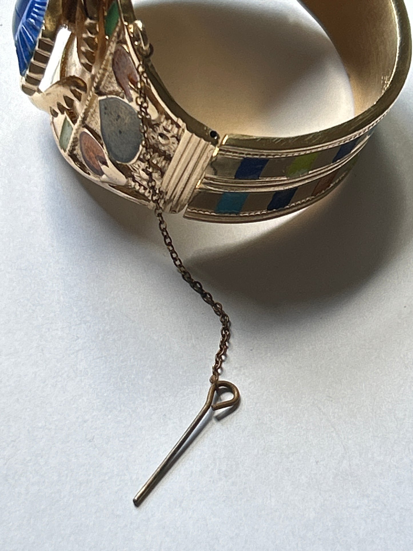 1972 Vintage Thomas Fattorini Scarab Bangle