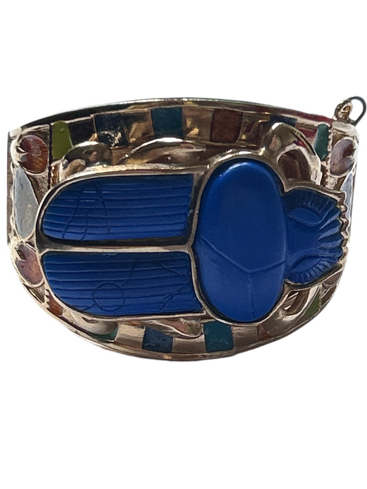1972 Vintage Thomas Fattorini Scarab Bangle