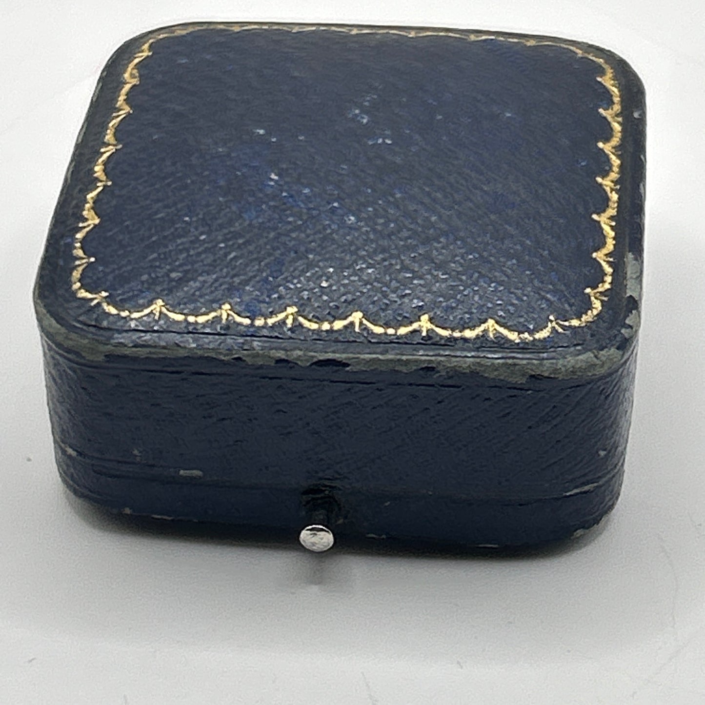 Antique Georgian Queen Anne Silver Paste Brooch