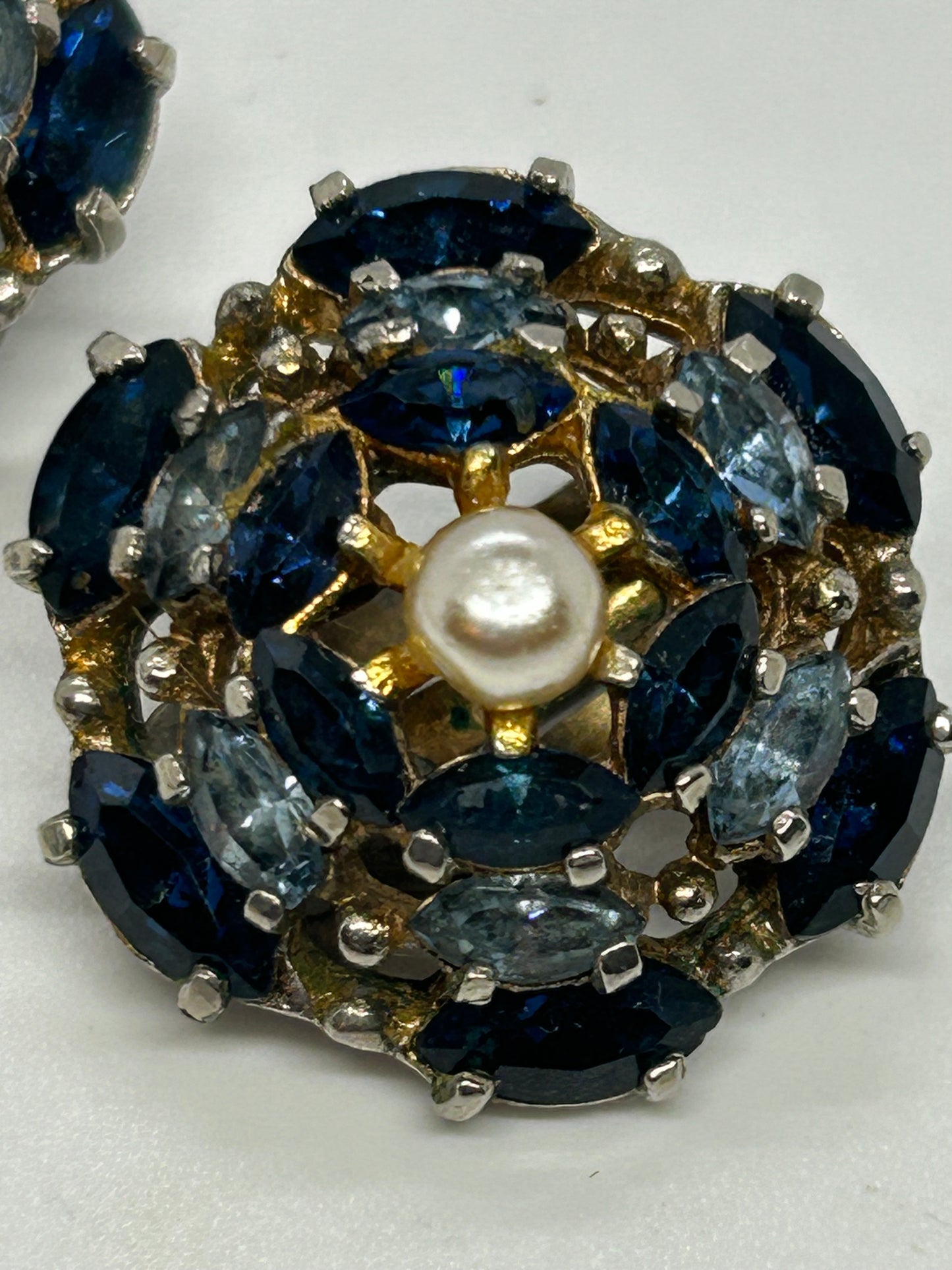 Mitchel Maer for Christian Dior clip on earrings .
