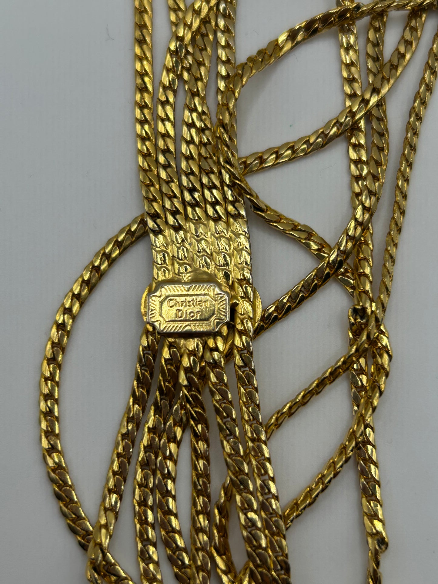 Vintage Christian Dior 1970s swagger belt.