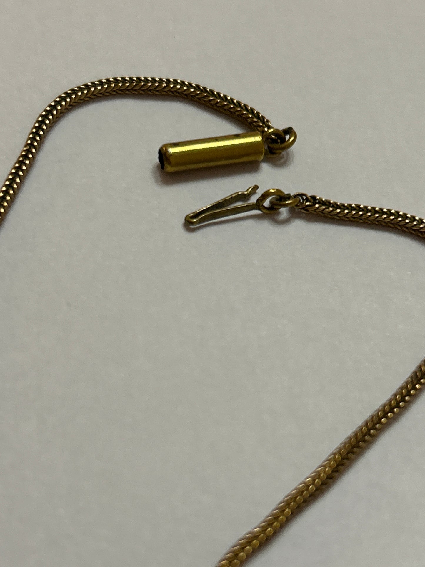 Antique Micromosaic Festoon Necklace With Scarab Beetle Rare