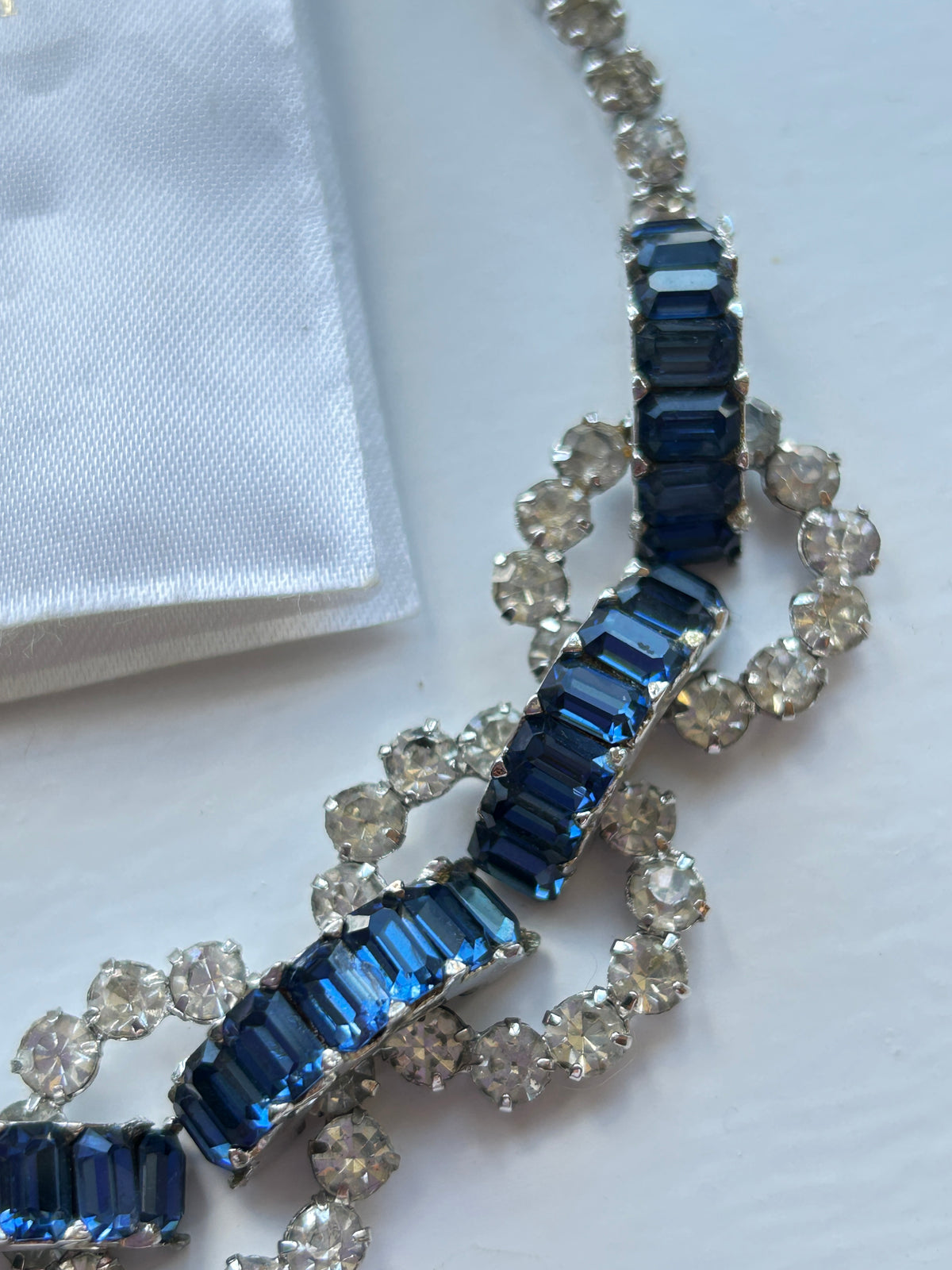 Vintage Mitchel Maer For Christian Dior Paste Necklace.