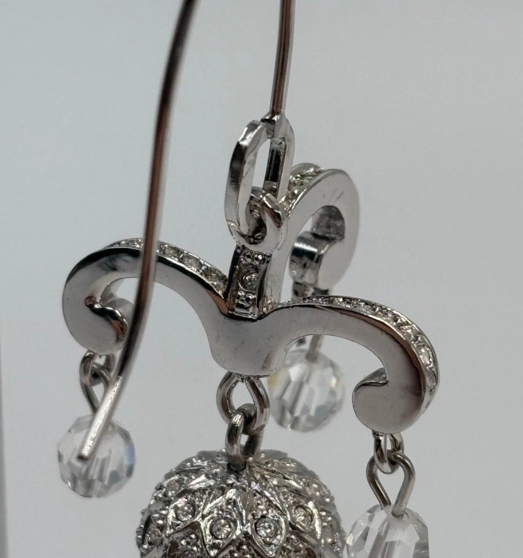 Christian Dior vintage 1997 acorn necklace with earrings . Galliano era .