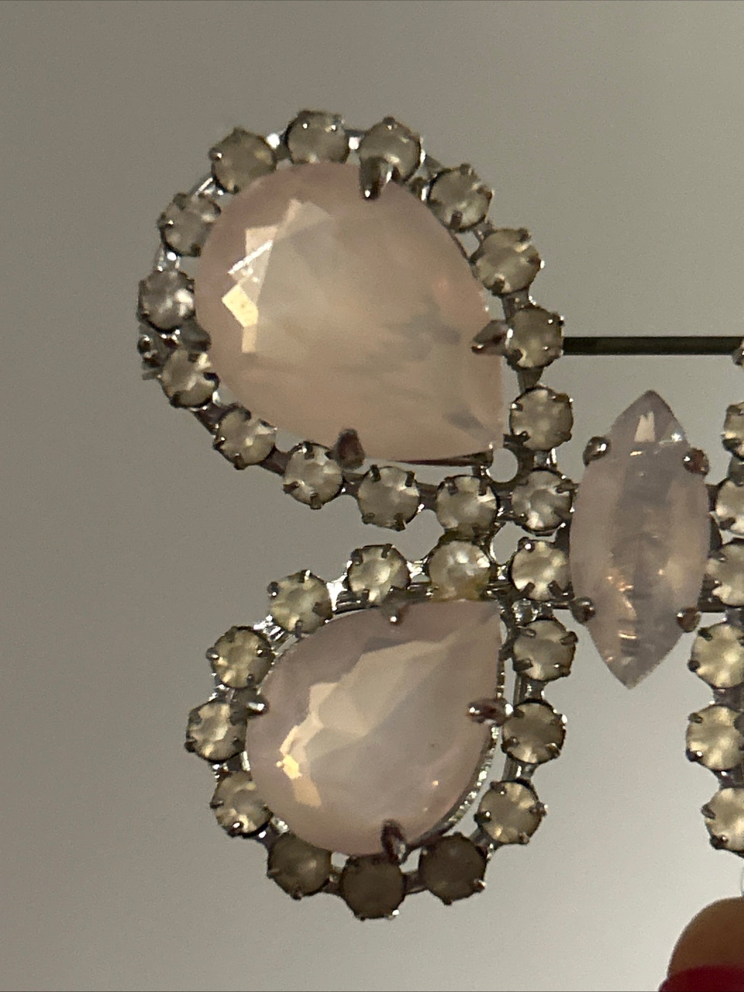 Christian Dior Vintage 1950s Crystal beautiful
Butterfly Brooch.