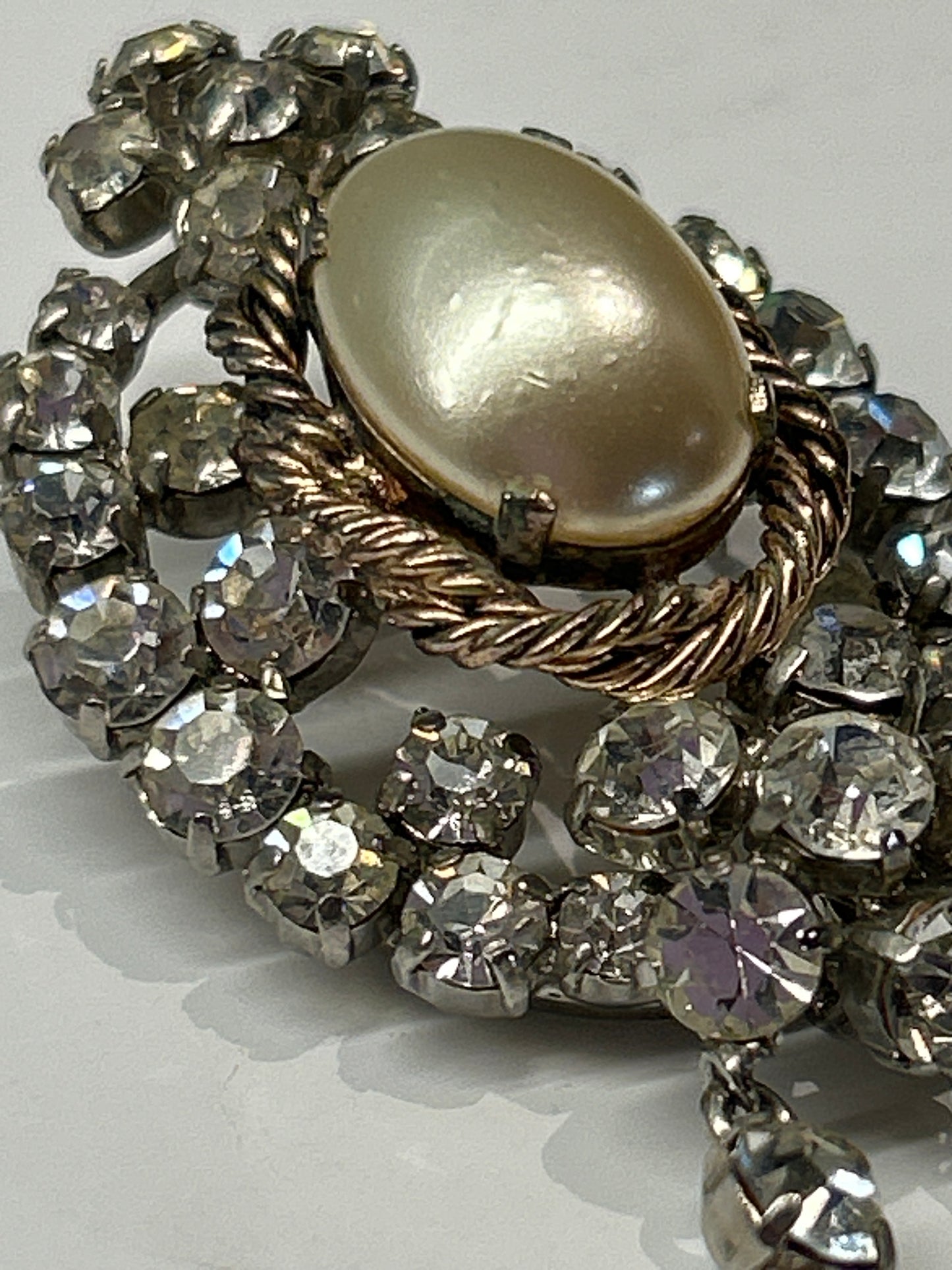 Vintage Brooch Signed Number 47 German Makers Mark