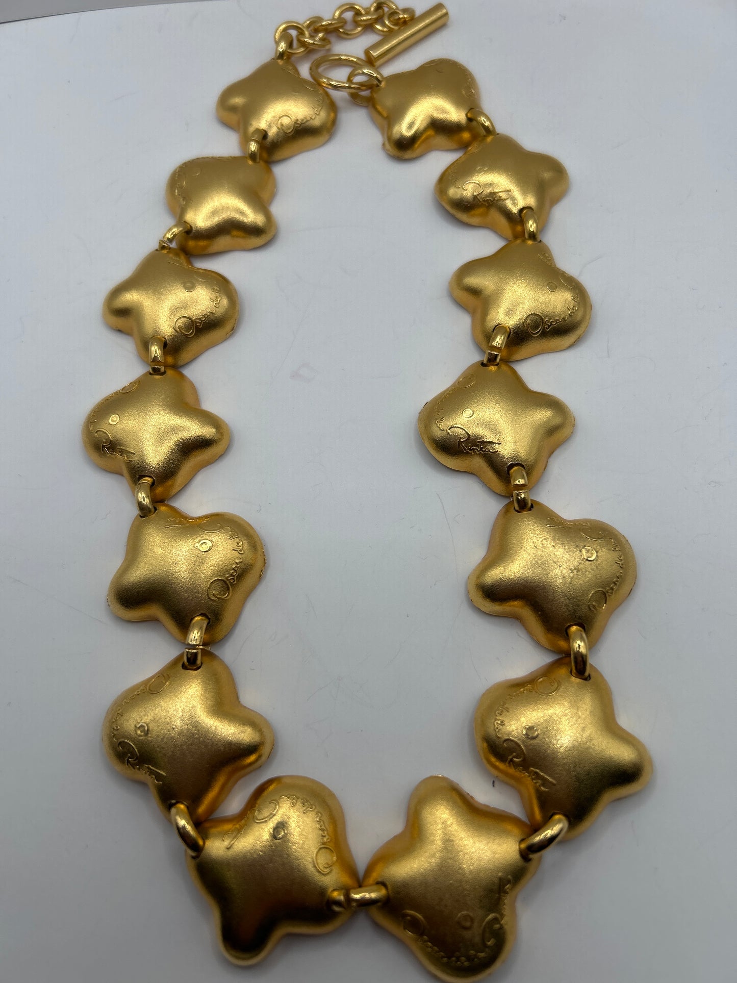Oscar De La Renta Necklace & Bracelet set