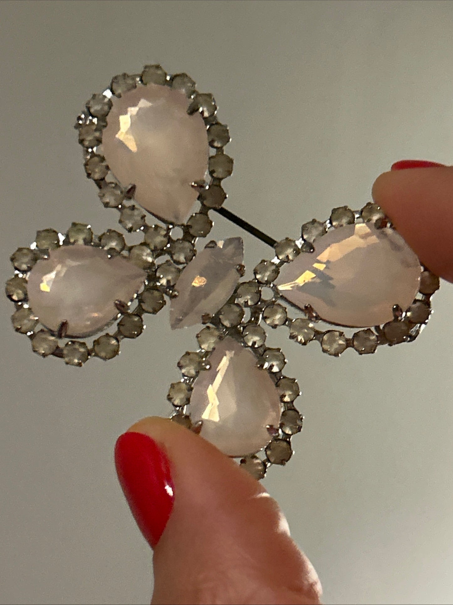 Christian Dior Vintage 1950s Crystal beautiful
Butterfly Brooch.