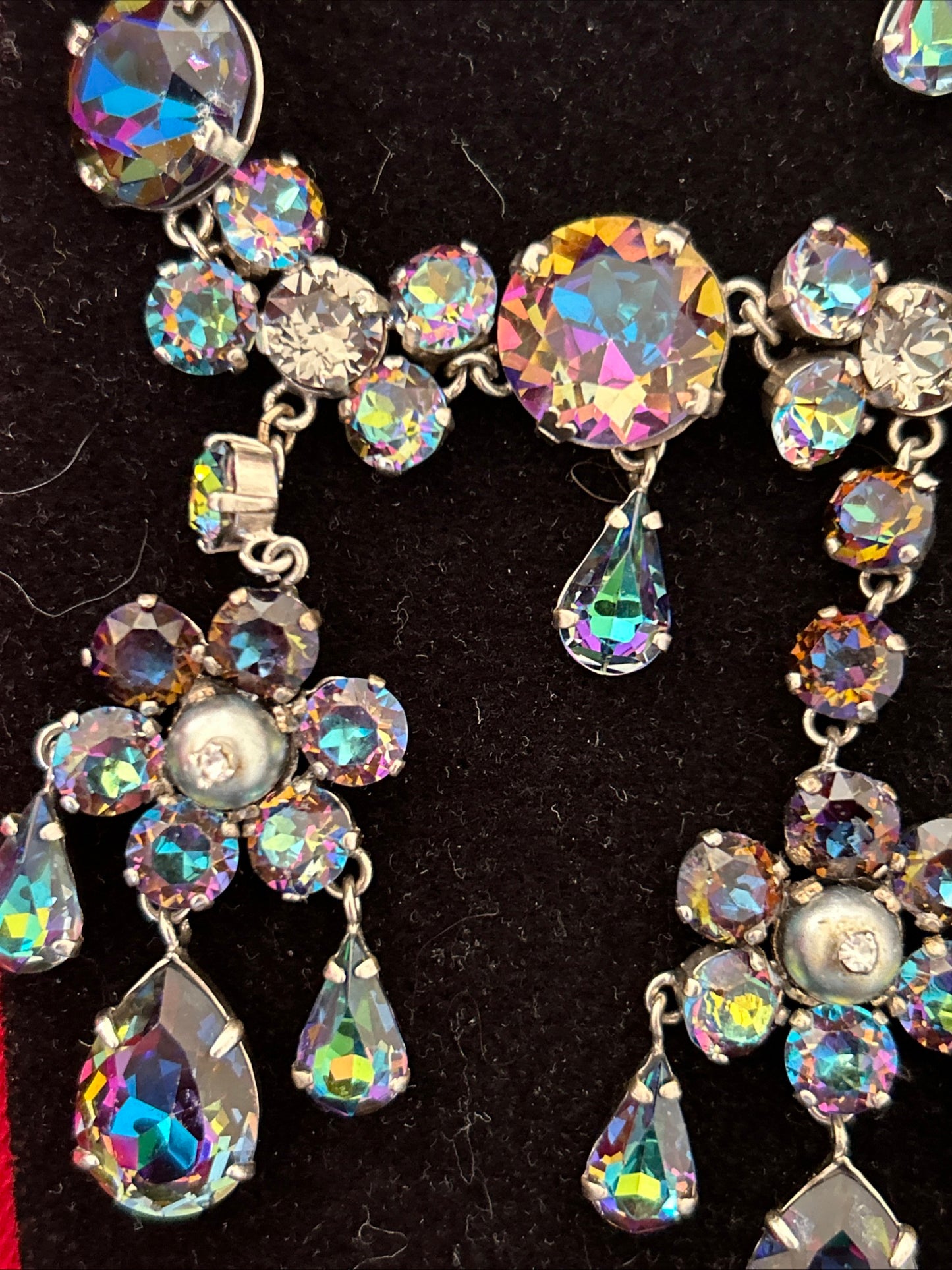 Christian Dior By Francis winter. Vintage Necklace. Iris Stones.