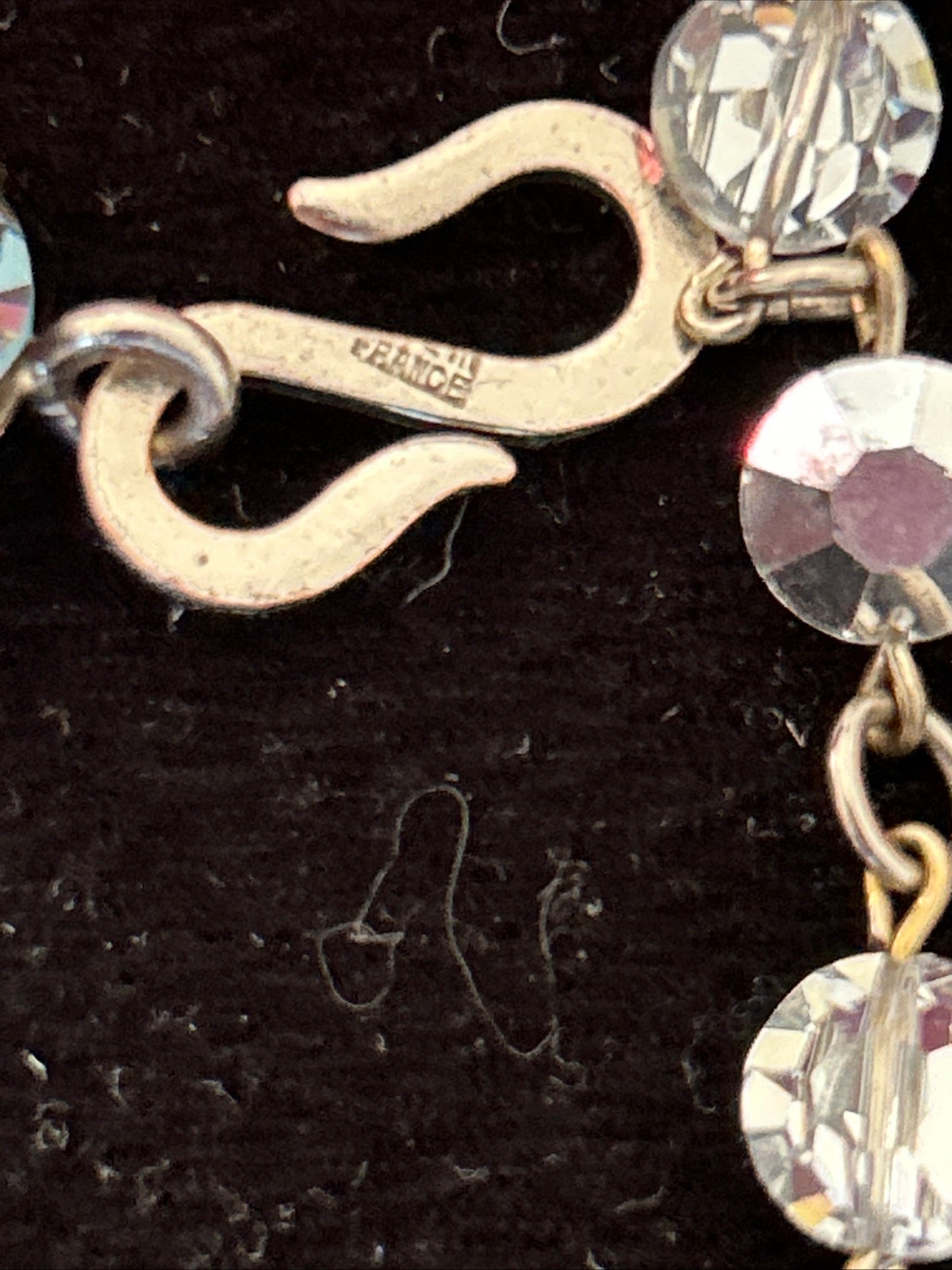 Christian Dior By Francis winter. Vintage Necklace. Iris Stones.