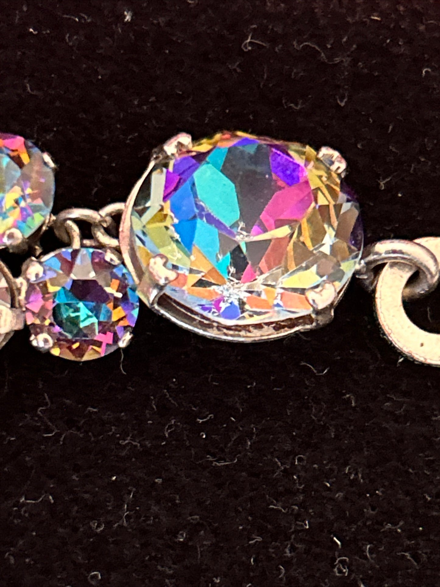 Christian Dior By Francis winter. Vintage Necklace. Iris Stones.