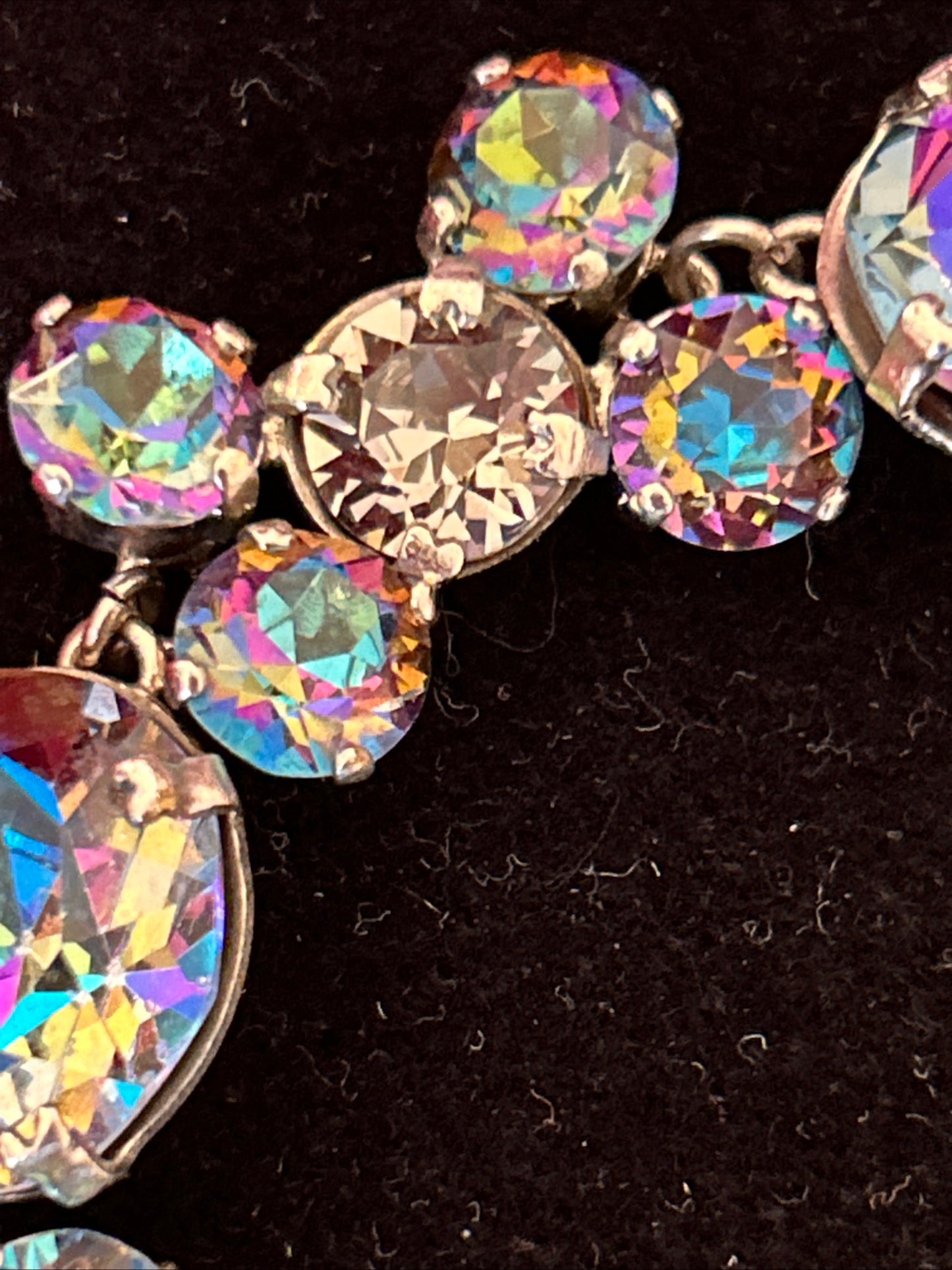 Christian Dior By Francis winter. Vintage Necklace. Iris Stones.