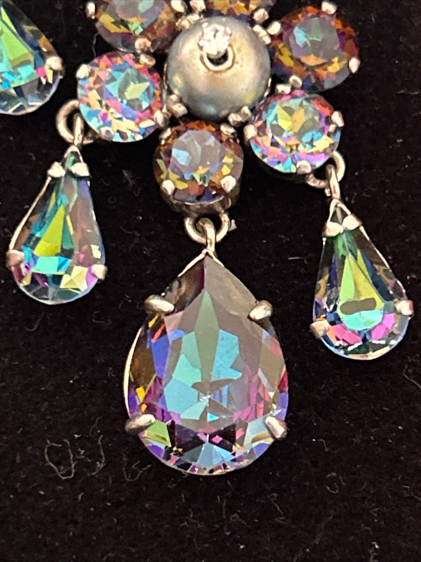 Christian Dior By Francis winter. Vintage Necklace. Iris Stones.
