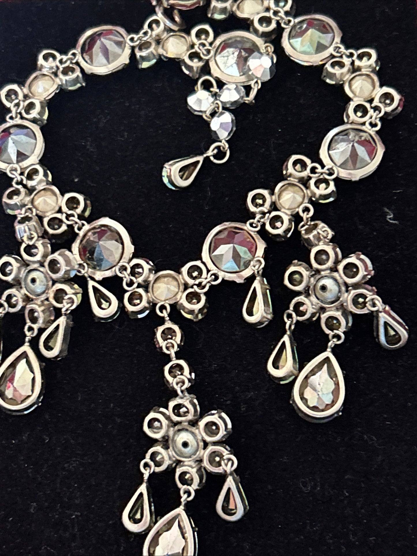 Christian Dior By Francis winter. Vintage Necklace. Iris Stones.