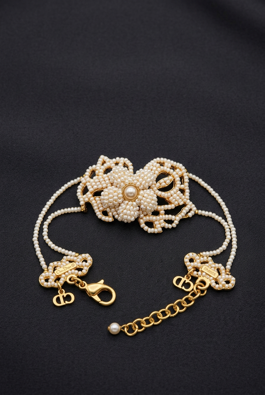 Beautiful and rare Dior bracelet by John Galliano.