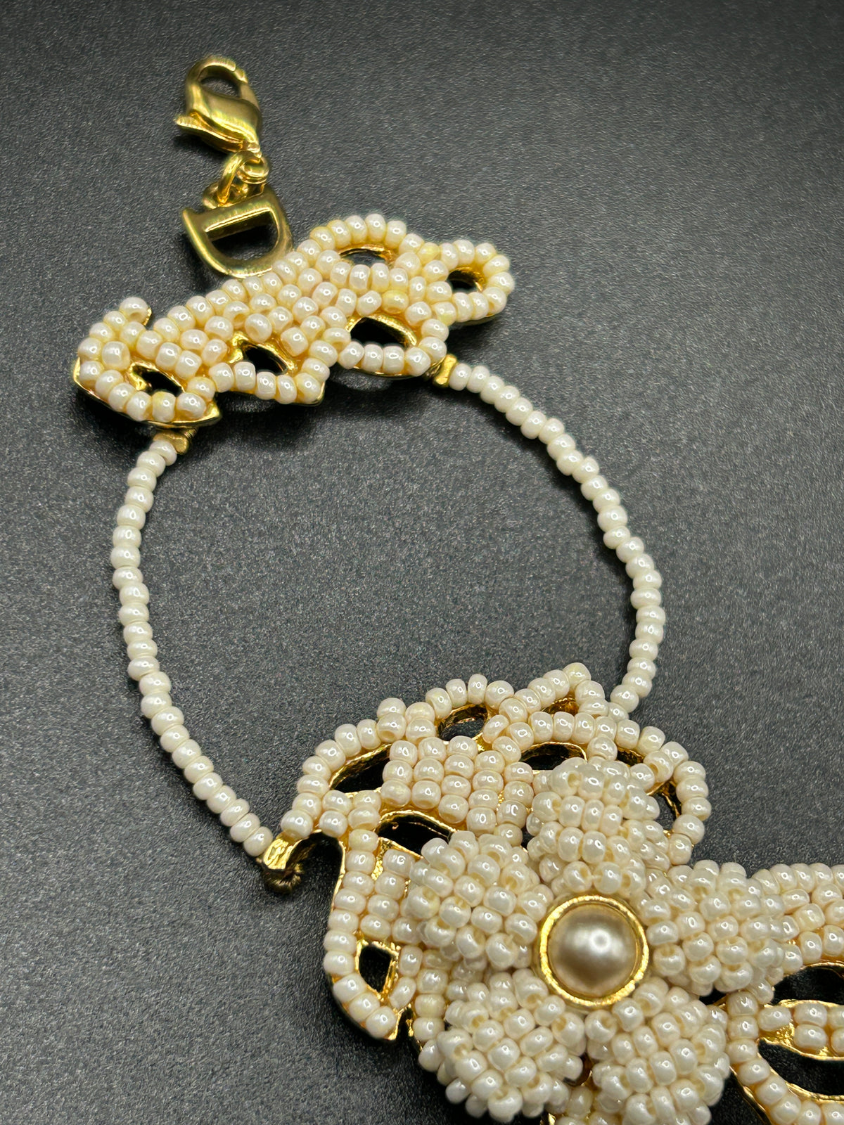 Beautiful and rare Dior bracelet by John Galliano.