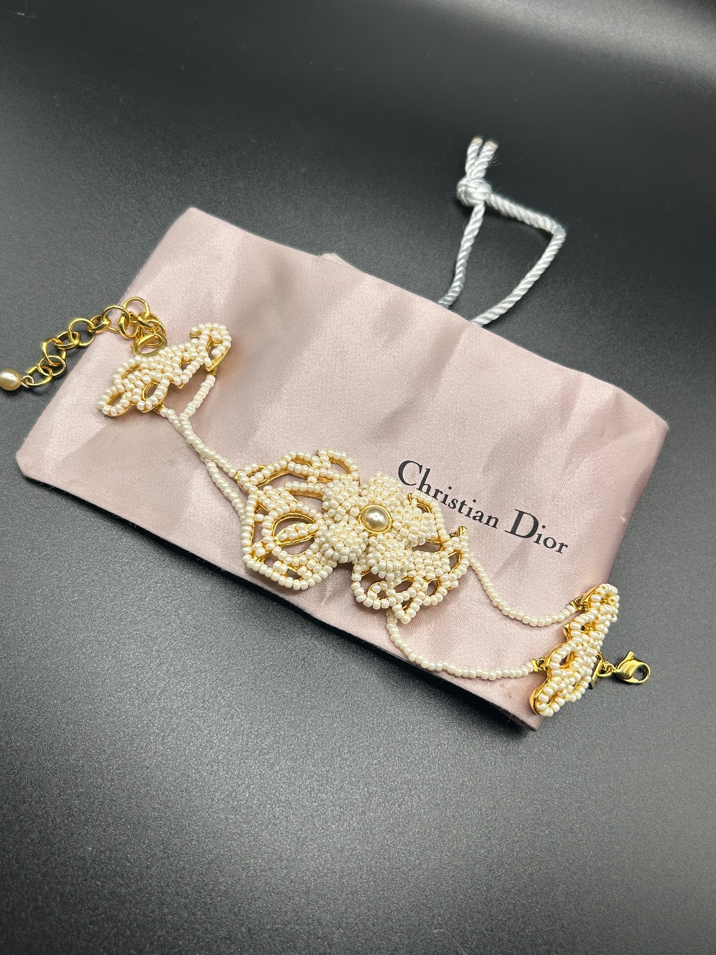 Beautiful and rare Dior bracelet by John Galliano.