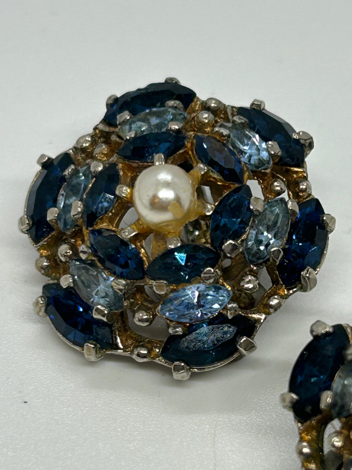 Mitchel Maer for Christian Dior clip on earrings .