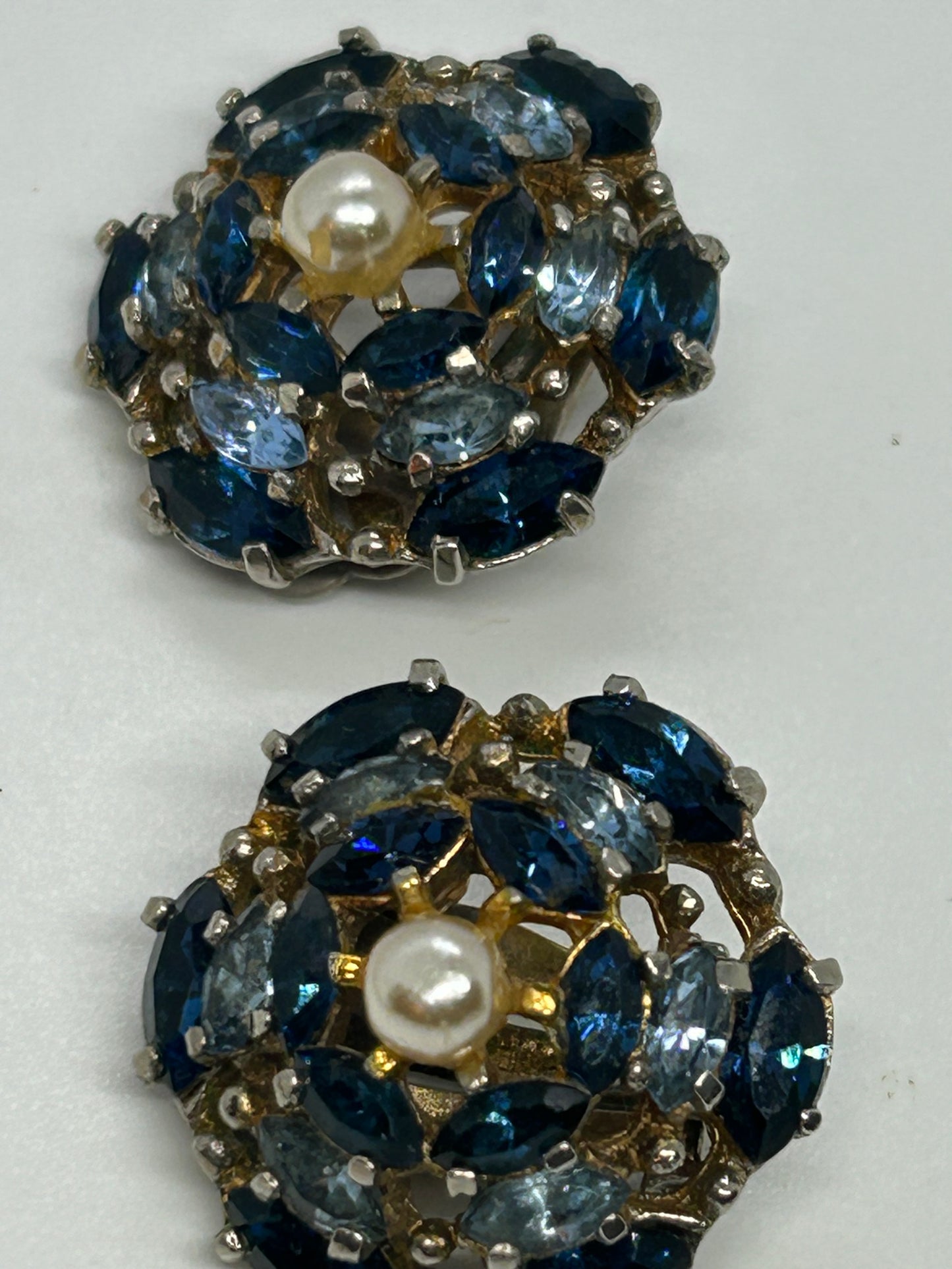 Mitchel Maer for Christian Dior clip on earrings .