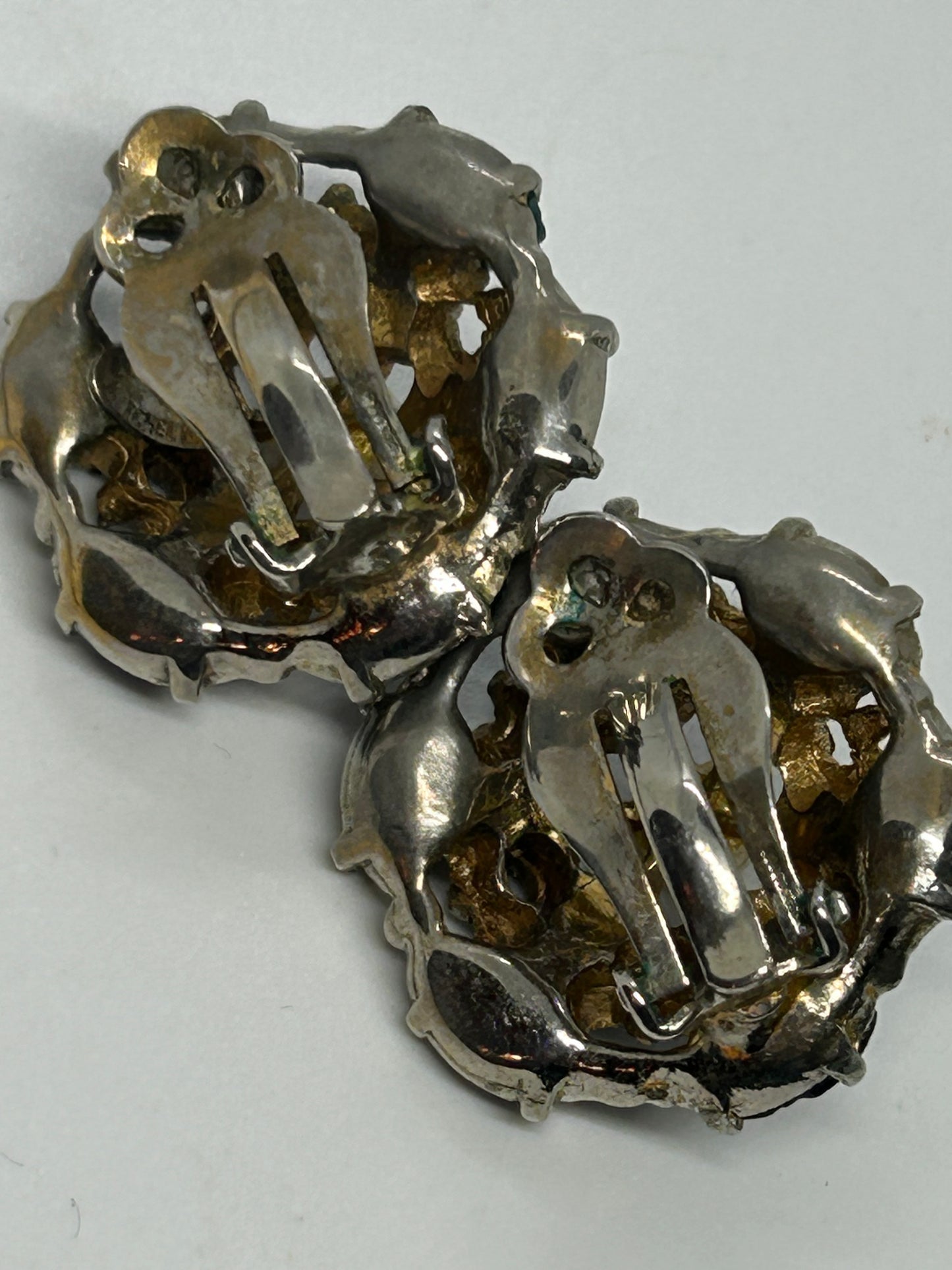 Mitchel Maer for Christian Dior clip on earrings .