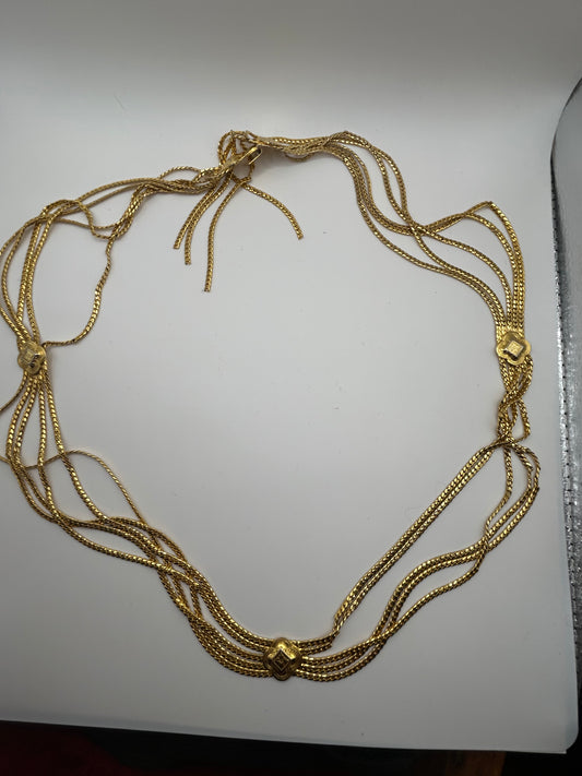 Vintage Christian Dior 1970s swagger belt.