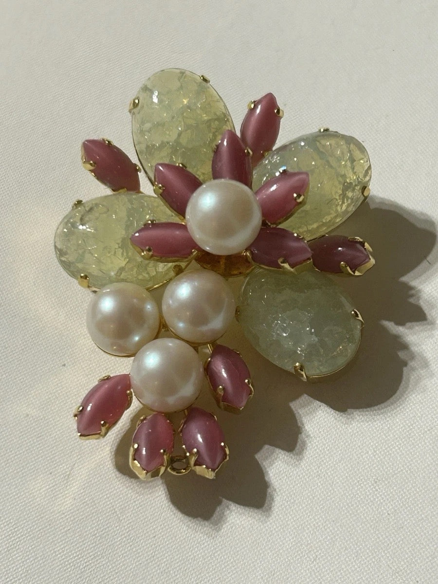 Vintage Christian Dior 1968 Vintage Brooch.